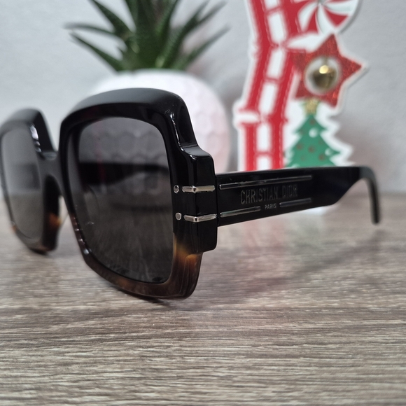 Dior Womens Sunglasses Authentic,  Black and Brown Sunglasses - Picture 3 of 10